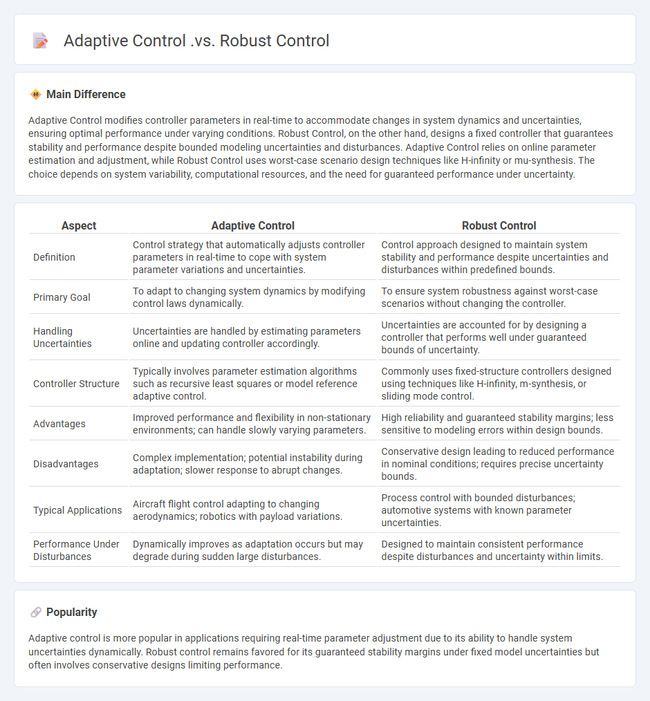 Adaptive Control vs Robust Control Engineering - Key Differences and Practical Applications