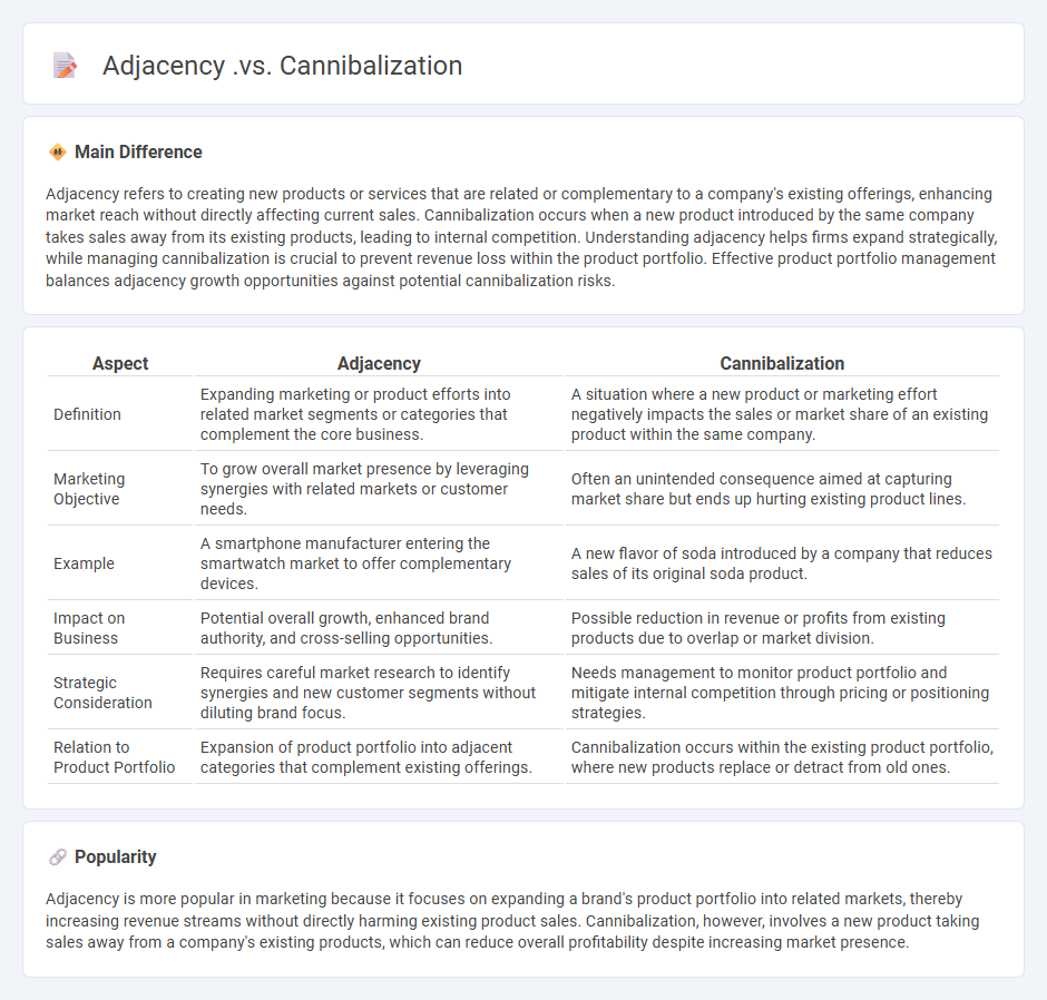 Adjacency vs Cannibalization Marketing - Understanding the Key Differences and Strategic Implications