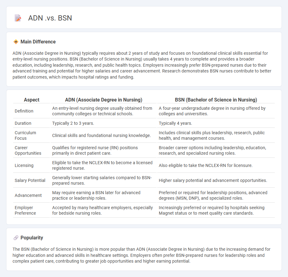 ADN vs BSN in Nursing - Understanding the Differences and Choosing the Right Path