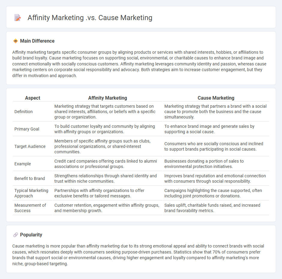 The Difference Between Affinity Marketing vs Cause Marketing - Choosing the Right Approach for Your Brand