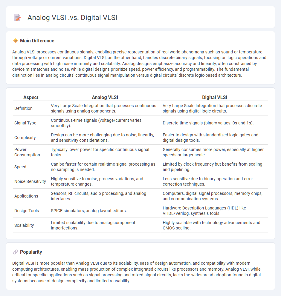 The Difference Between Analog VLSI and Digital VLSI Engineering - Understanding Their Roles in Integrated Circuit Design