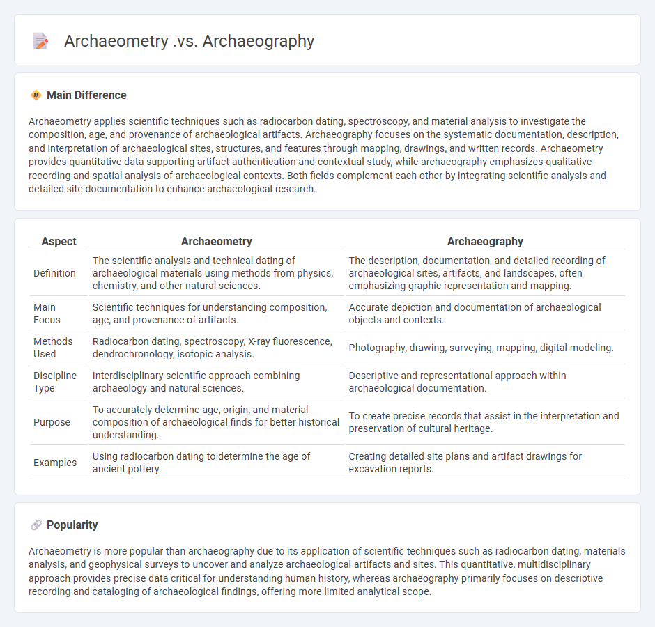 Archaeometry vs Archaeography - Understanding the Key Differences in Archaeological Science