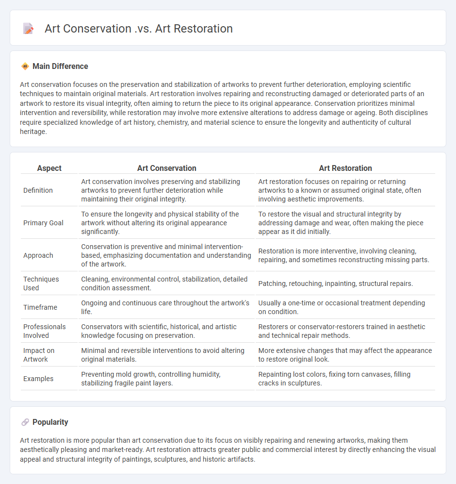 Art Conservation vs Art Restoration - Understanding the Key Differences and Their Importance