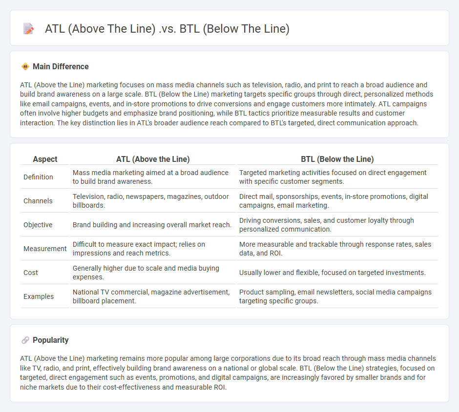 The Difference Between ATL vs BTL Marketing - Choosing the Right Strategy for Your Brand