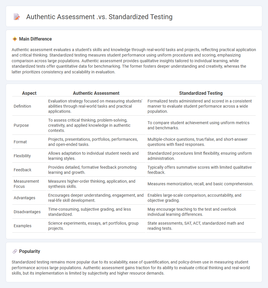 Authentic Assessment vs Standardized Testing in Education - Understanding the Key Differences and Benefits