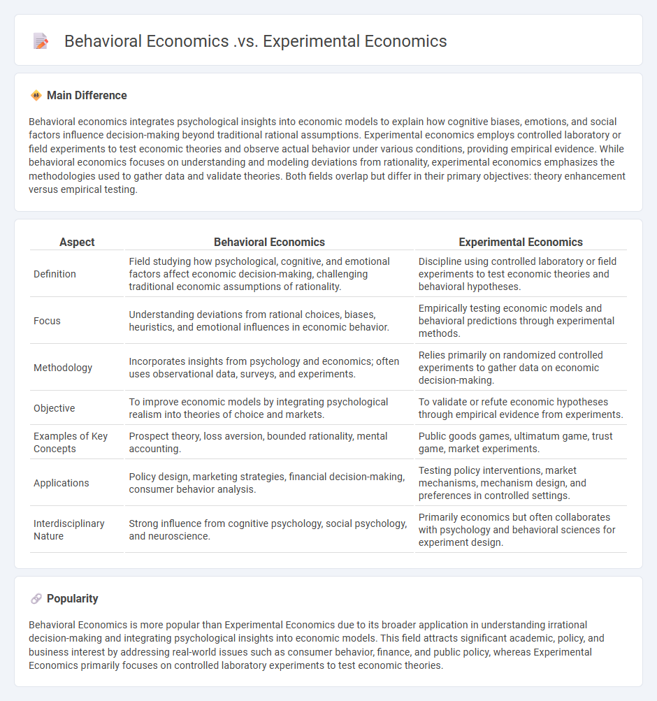 Behavioral Economics vs Experimental Economics - Understanding the Key Differences and Connections