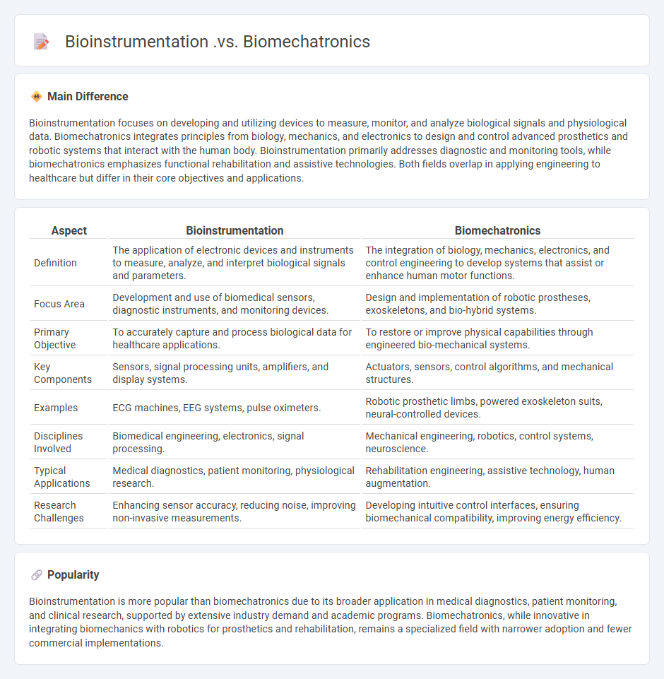 Bioinstrumentation vs Biomechatronics Engineering - Key Differences and Choosing the Right Path