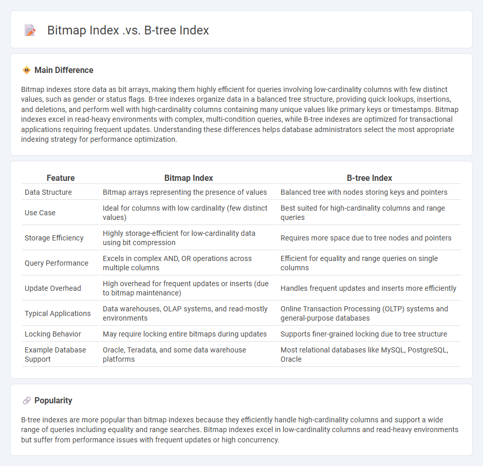 Bitmap Index vs B-tree Index in Databases: Key Differences and Use Cases