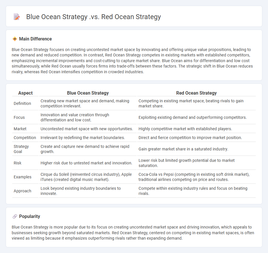 Blue Ocean Strategy vs Red Ocean Strategy - Understanding the Key Differences in Business Approaches