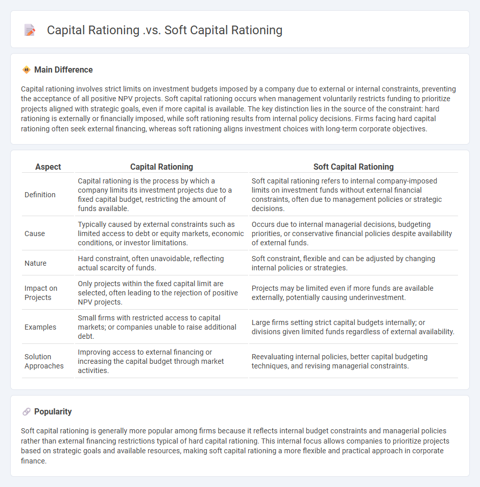 Capital Rationing vs Soft Capital Rationing in Finance - Key Differences and Implications