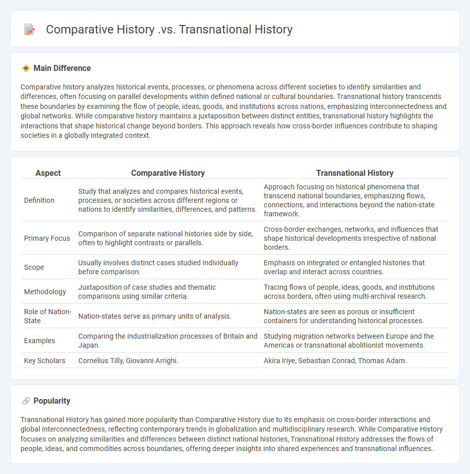Comparative History vs Transnational History - Understanding the Key Differences and Approaches
