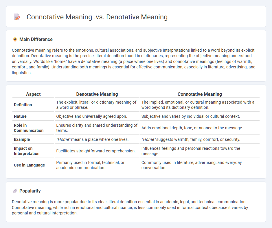 The Difference Between Connotative Meaning vs Denotative Meaning in Communication