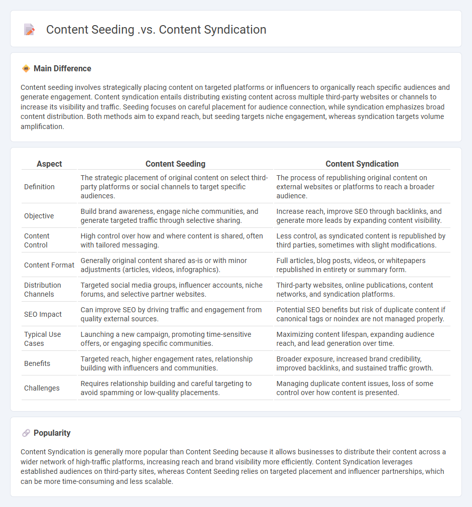 Content Seeding vs Content Syndication Marketing - Understanding the Key Differences and Best Use Cases