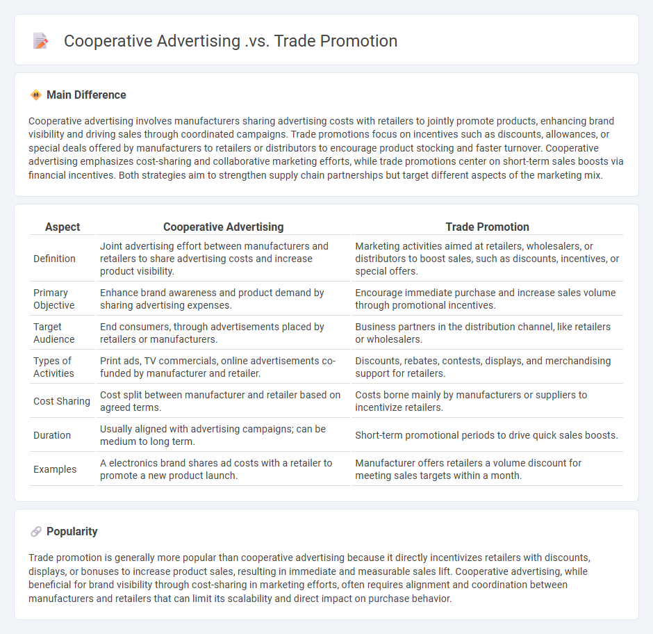 Cooperative Advertising vs Trade Promotion in Business: Key Differences and Strategic Uses