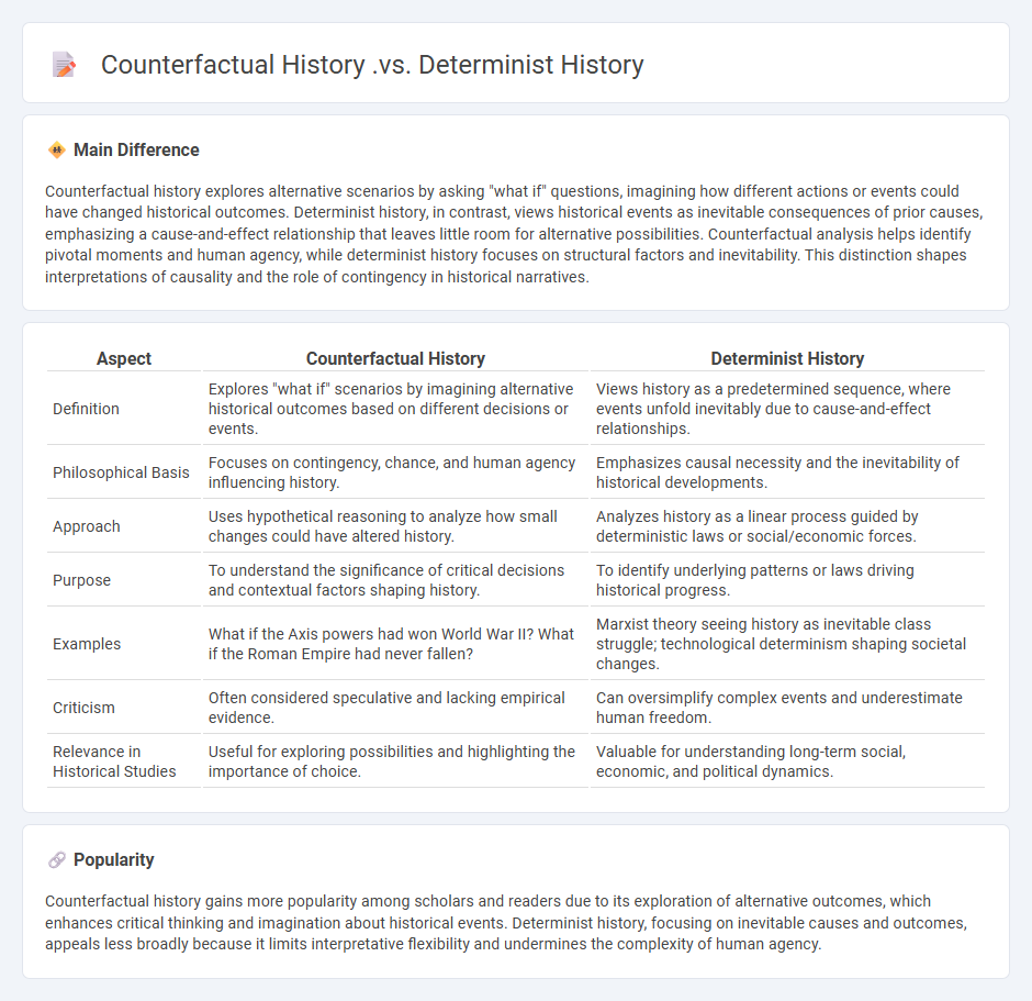 Counterfactual History vs Determinist History - Understanding Two Approaches to Interpreting the Past