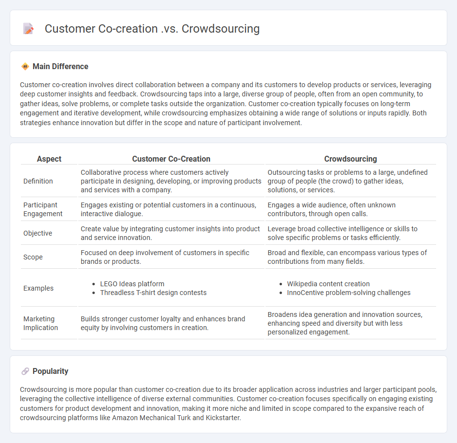 Customer Co-Creation vs Crowdsourcing Marketing - Key Differences and When to Use Each