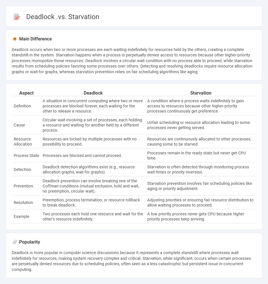 Deadlock vs Starvation in Computer Systems: Key Differences Explained