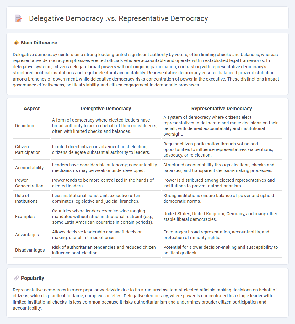 Delegative Democracy vs Representative Democracy - Understanding the Key Differences in Political Systems