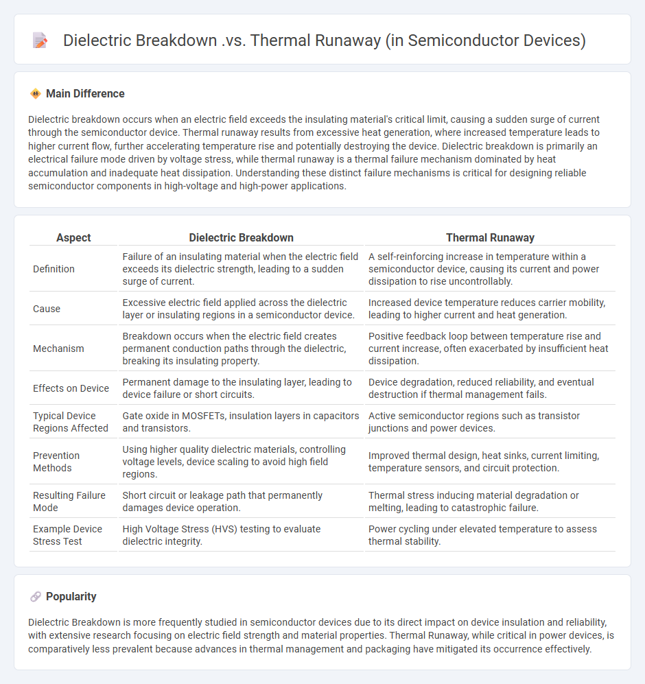Dielectric Breakdown vs Thermal Runaway in Semiconductor Devices - Key Differences and Device Impact