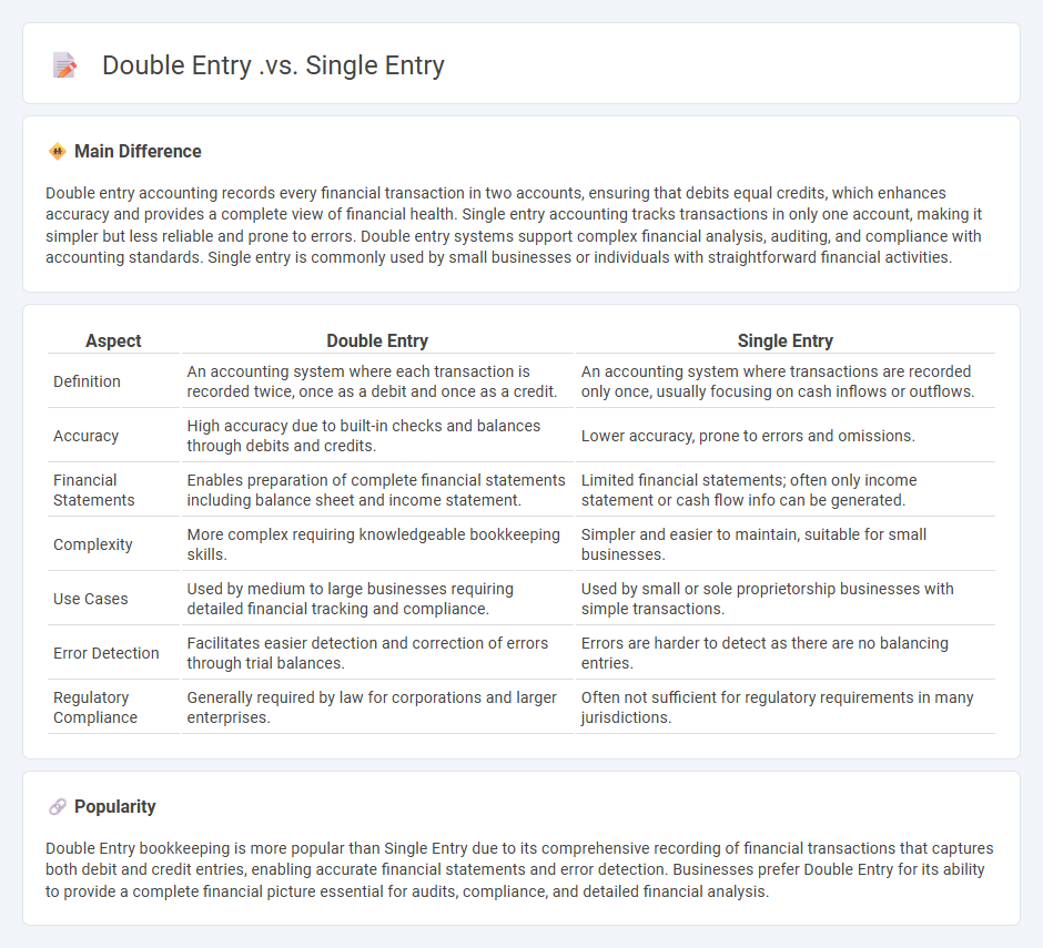 Single Entry vs Double Entry Accounting: Key Differences for Business Record-Keeping