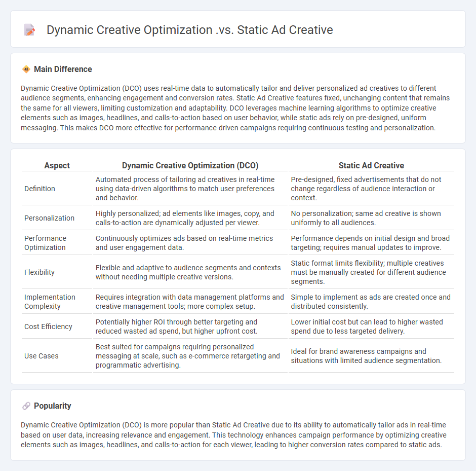 Dynamic Creative Optimization vs Static Ad Creative Marketing - Key Differences Explained