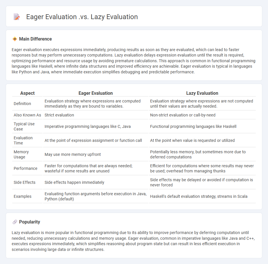 Eager Evaluation vs Lazy Evaluation in Computing - Key Differences and Use Cases