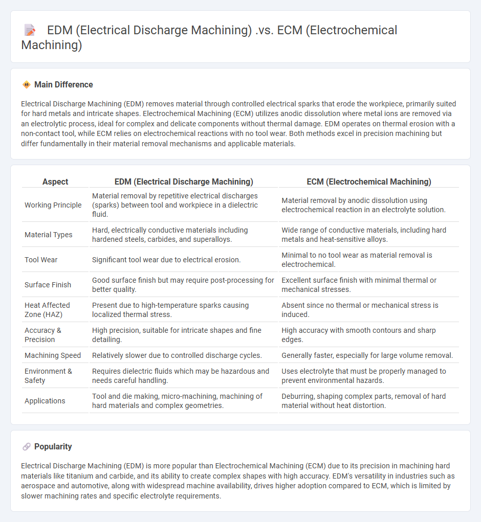 EDM vs ECM: Understanding the Key Differences Between Electrical Discharge and Electrochemical Machining in Engineering