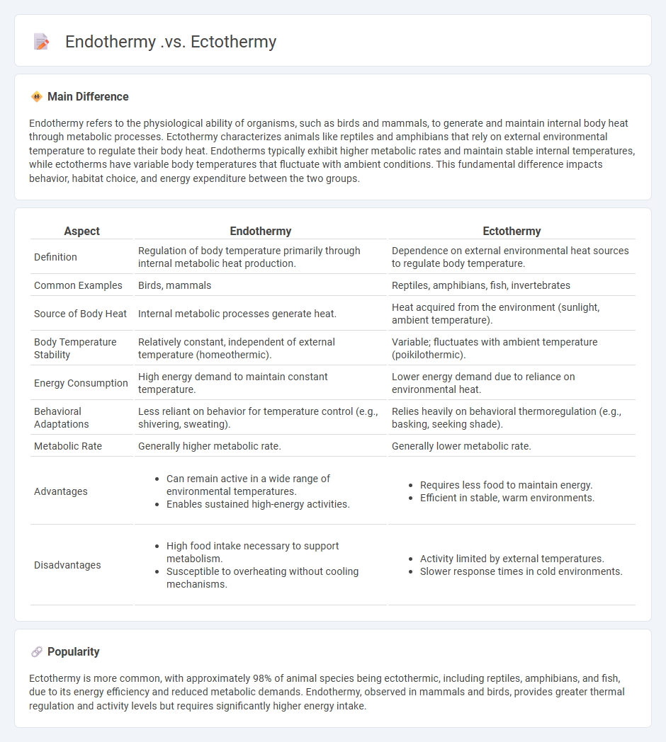 Endothermy vs Ectothermy in Biology - Understanding the Key Differences and Adaptations