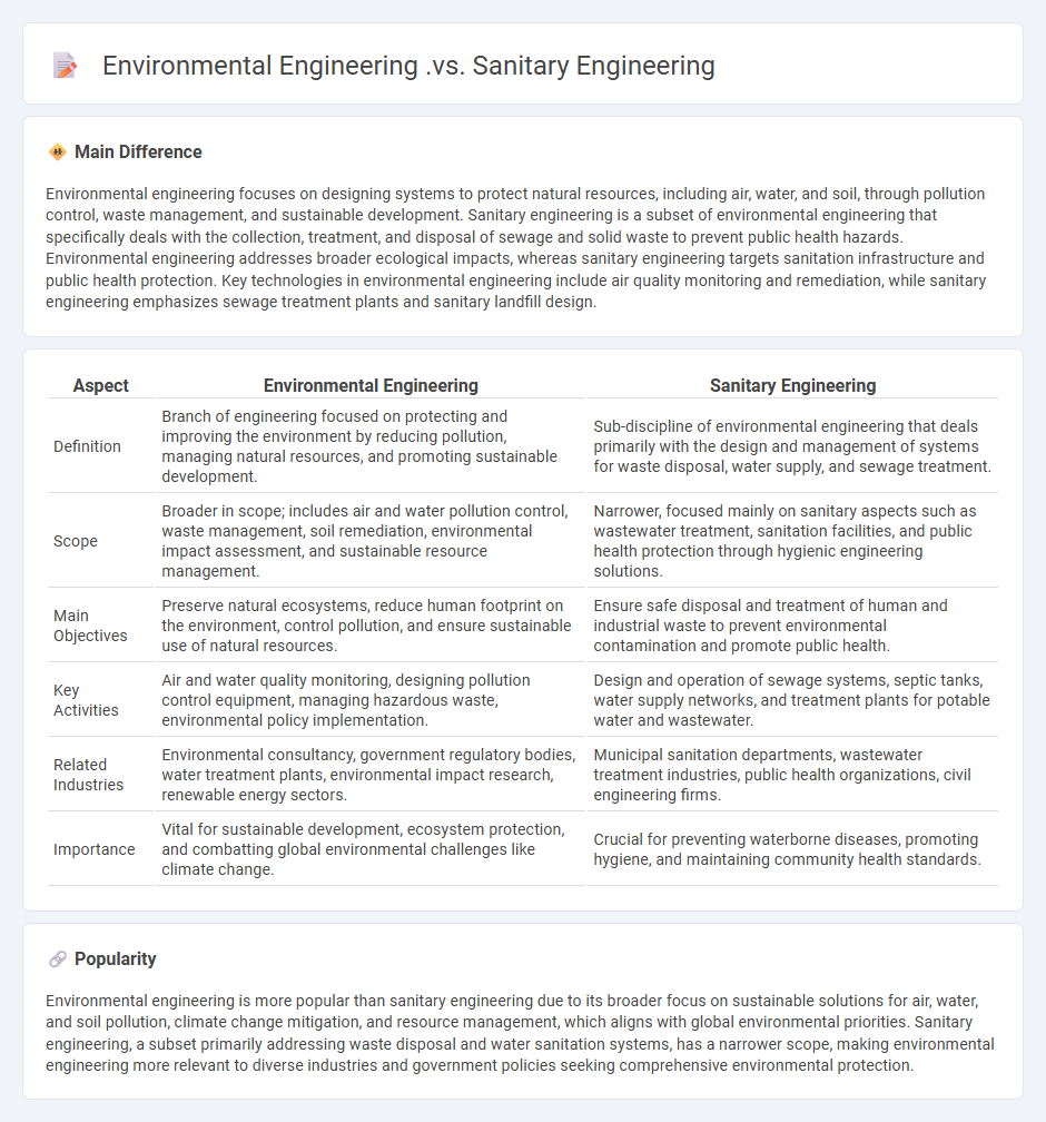 Environmental Engineering vs Sanitary Engineering - Understanding the Key Differences and Roles