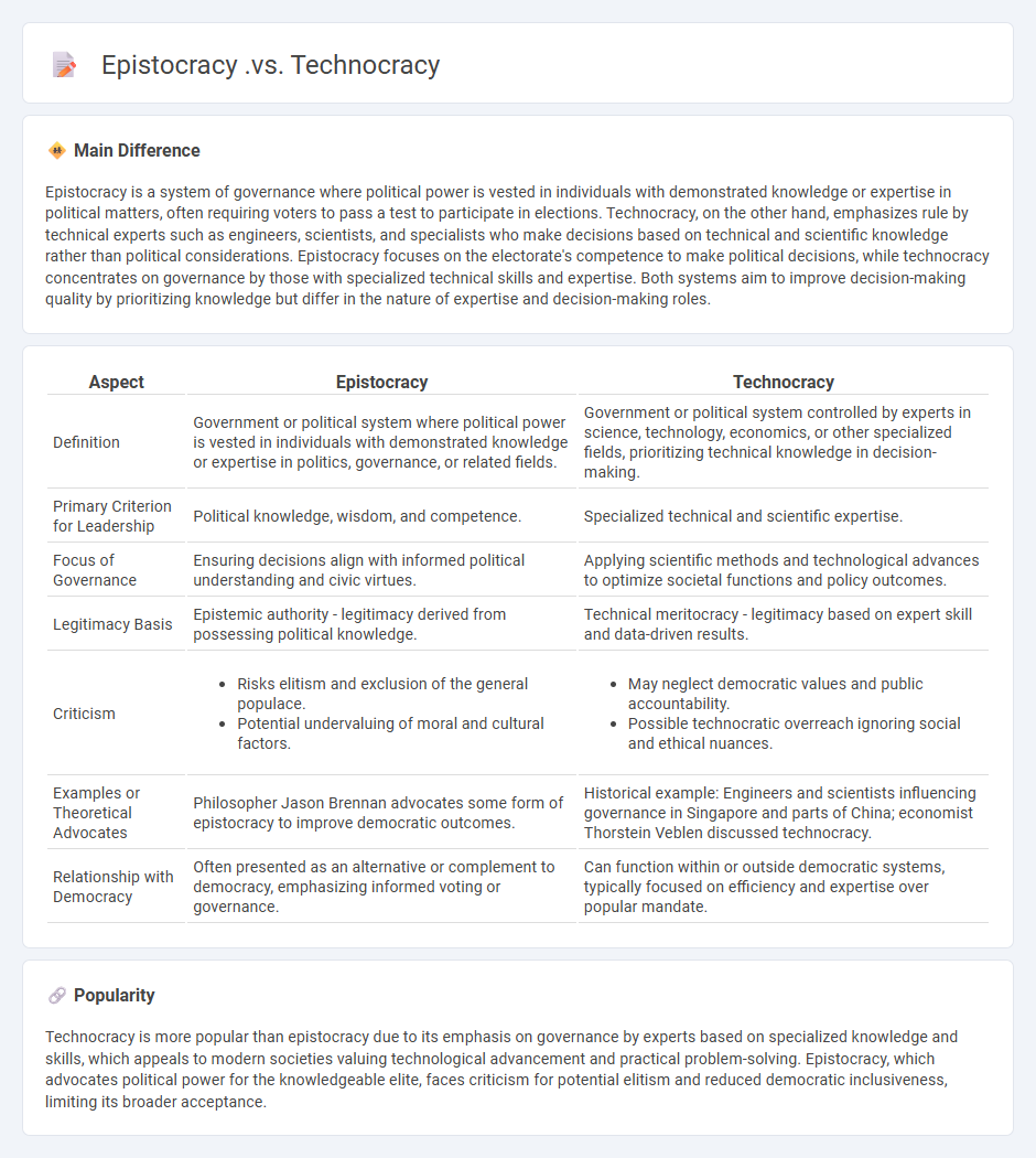 Epistocracy vs Technocracy: Understanding the Key Differences in Political Systems