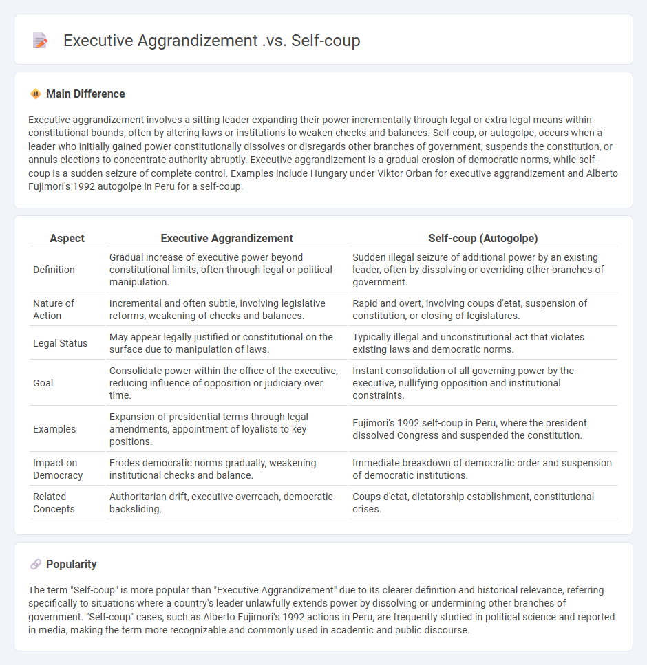 The Difference Between Executive Aggrandizement vs Self-coup Politics - Understanding the Key Distinctions