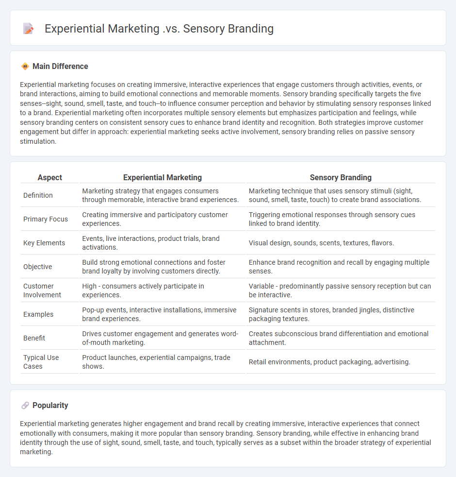 Experiential Marketing vs Sensory Branding: Understanding Their Key Differences and Strategic Benefits