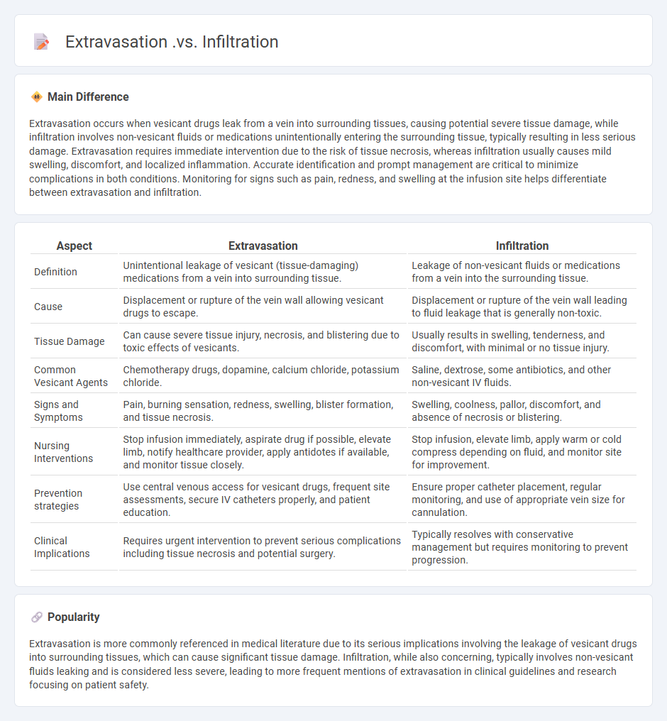 The Difference Between Extravasation vs Infiltration in Nursing - Key Points for Safe Patient Care