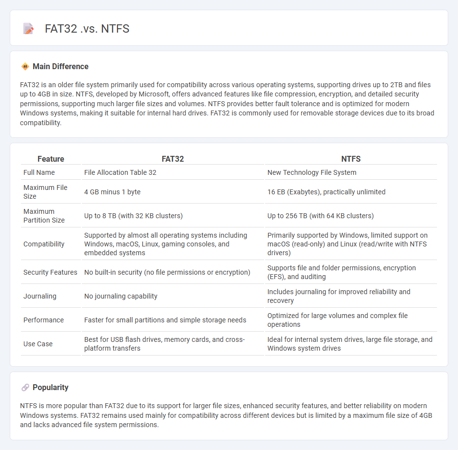 FAT32 vs NTFS: Key Differences for Computer Storage and File Management