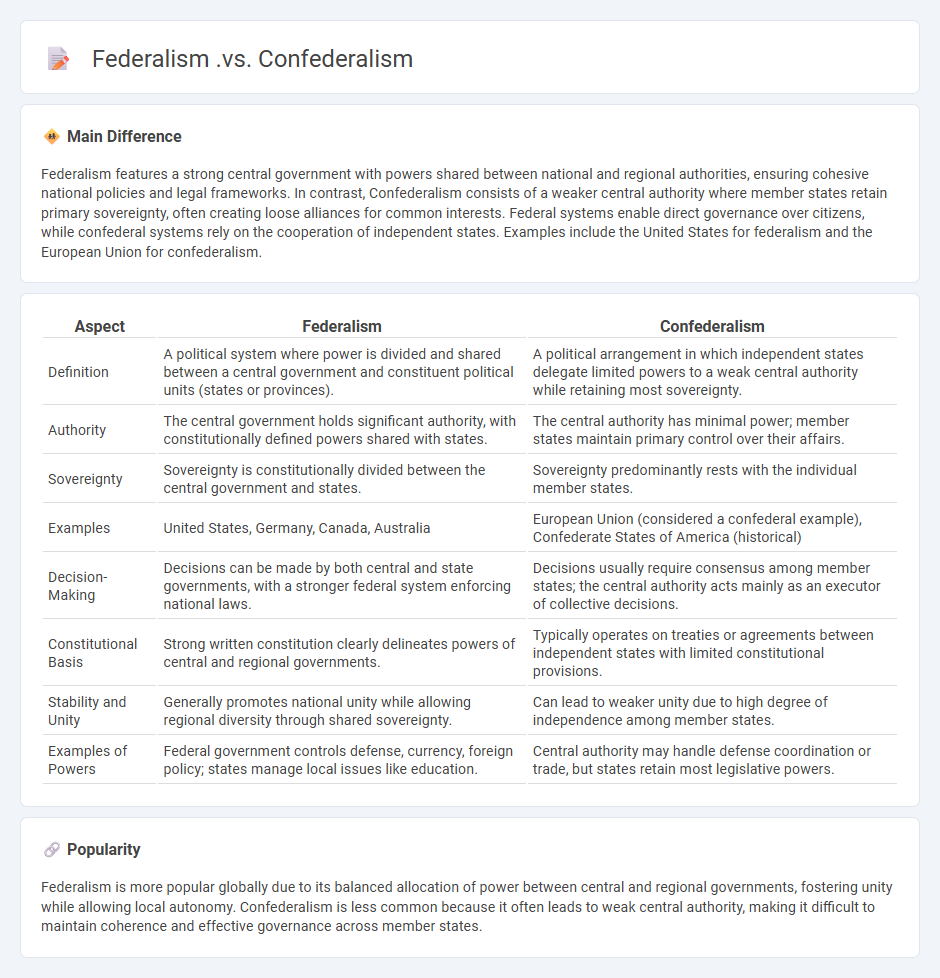 Federalism vs Confederalism - Understanding the Key Differences in Political Organization