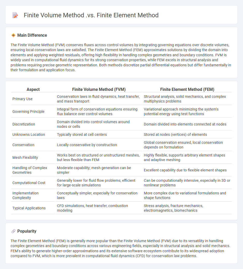Finite Volume Method vs Finite Element Method in Engineering - Key Differences and Applications