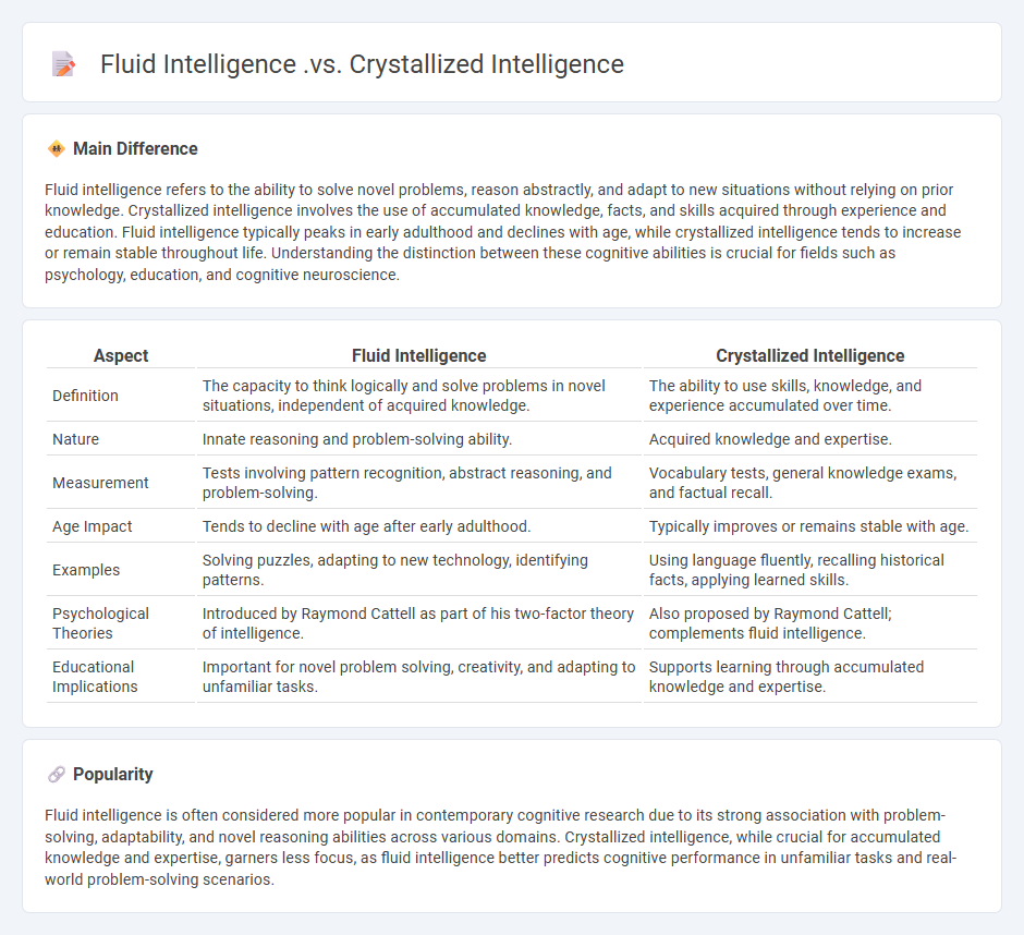Fluid Intelligence vs Crystallized Intelligence in Psychology - Understanding Their Differences and Roles