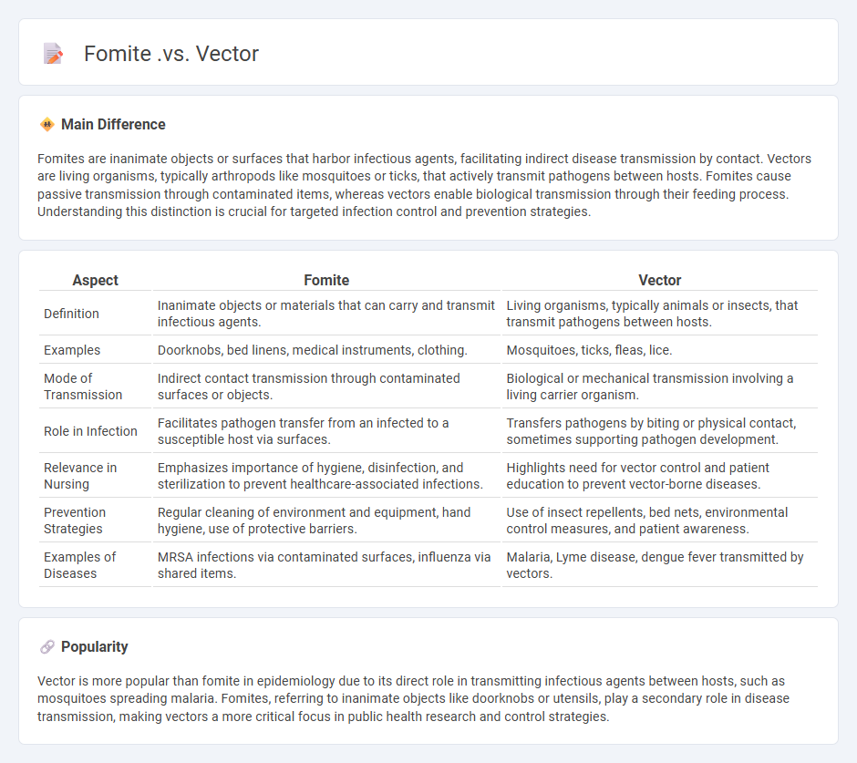 Fomite vs Vector in Nursing: Understanding Transmission Pathways and Prevention