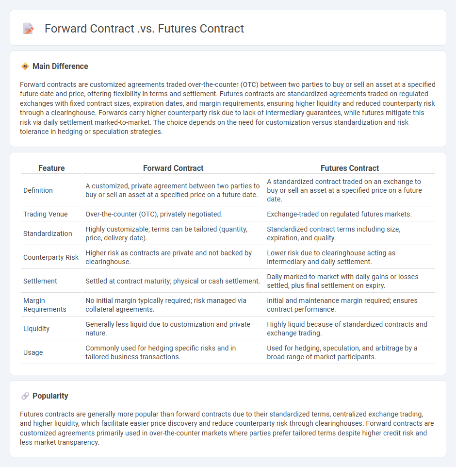 Forward Contract vs Futures Contract in Finance - Key Differences and Practical Uses