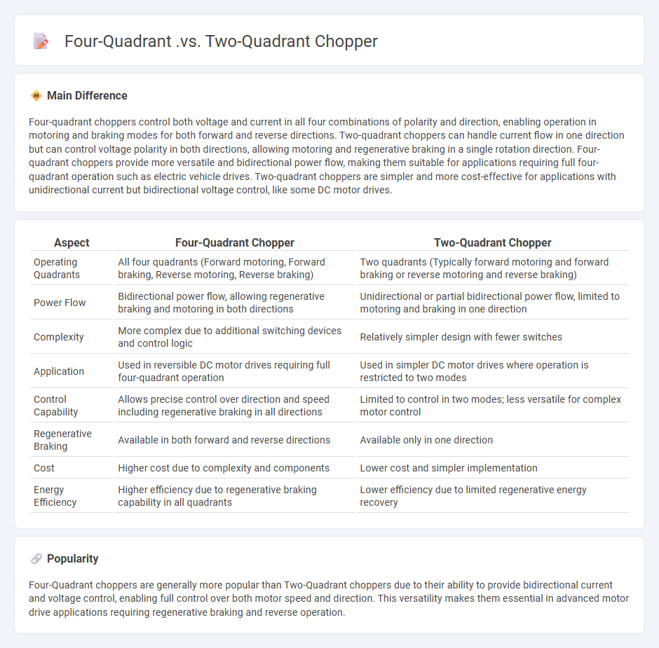 The Difference Between Four-Quadrant vs Two-Quadrant Chopper in Engineering Applications