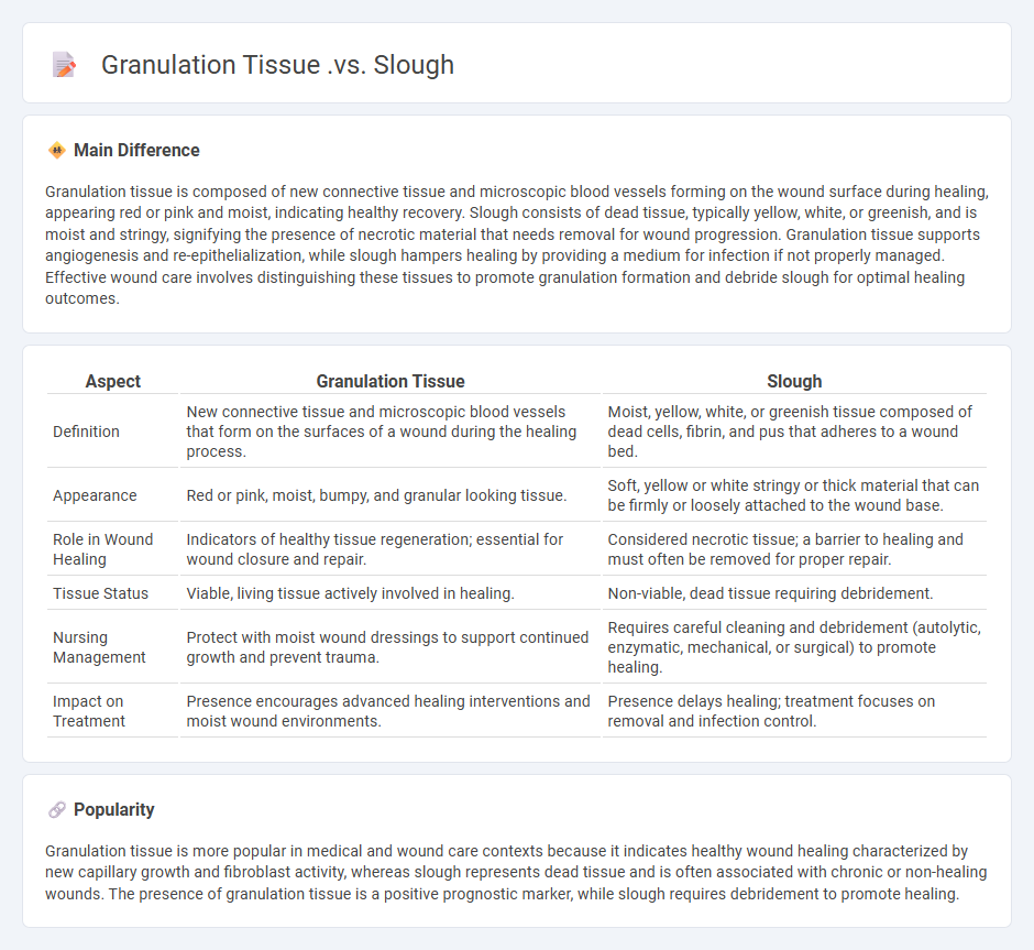 Granulation Tissue vs Slough in Wound Care Nursing - Key Differences and Clinical Significance