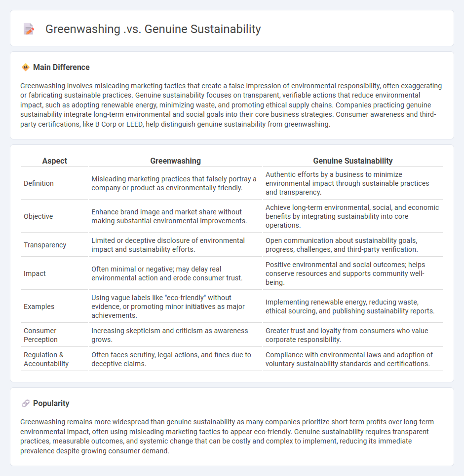 Greenwashing vs Genuine Sustainability in Business - Understanding the Key Differences