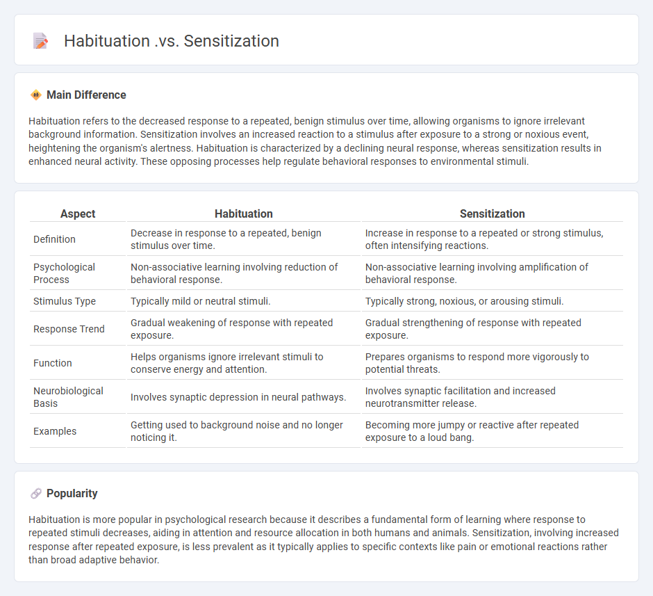 Habituation vs Sensitization in Psychology - Understanding the Differences and Their Impact on Behavior