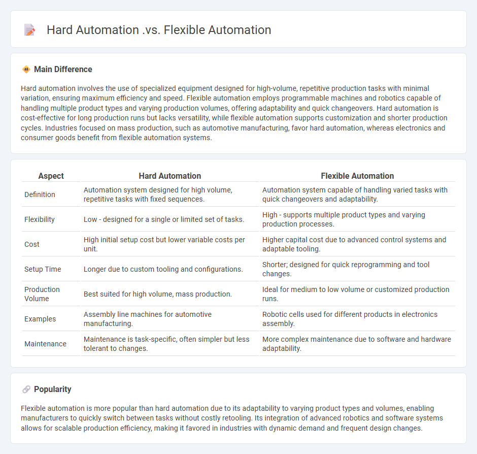 Hard Automation vs Flexible Automation Engineering - Understanding Key Differences and Applications