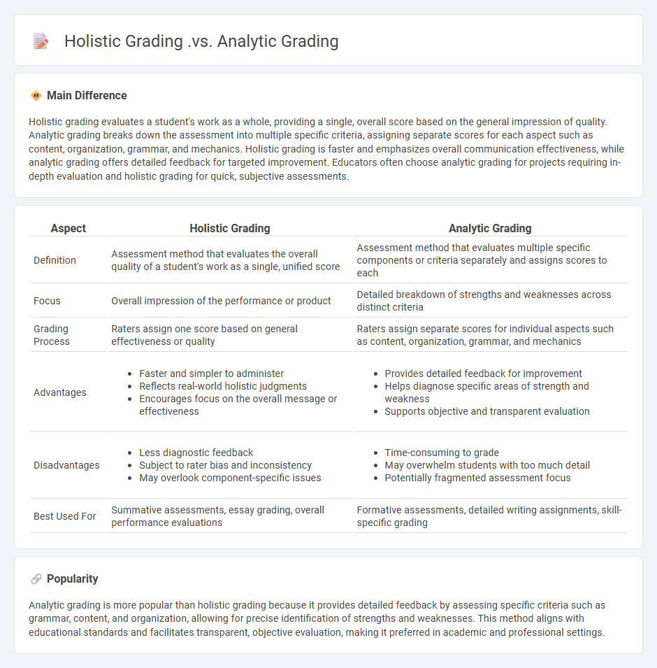 Holistic Grading vs Analytic Grading in Education - Understanding the Key Differences and Applications
