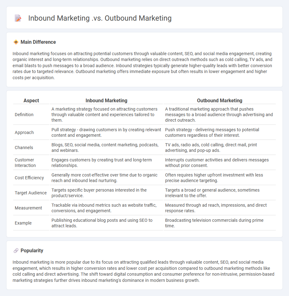 Inbound Marketing vs Outbound Marketing - Understanding Their Key Differences and When to Use Each