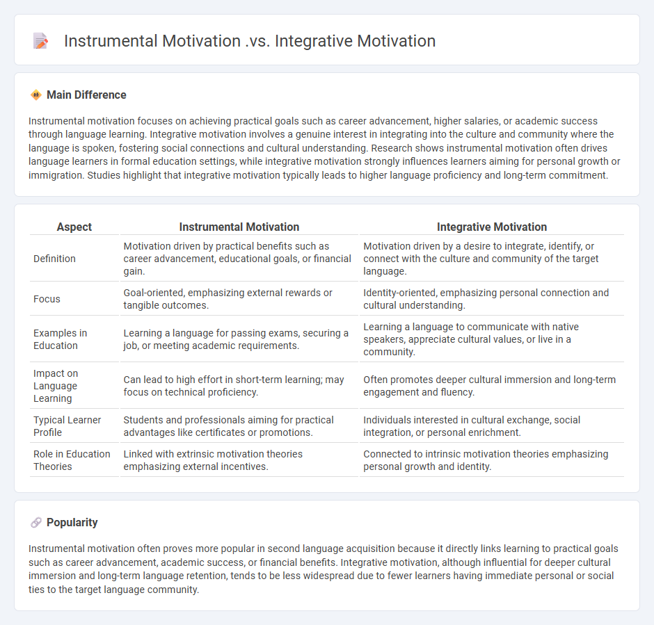 Instrumental Motivation vs Integrative Motivation in Education - Understanding Their Impact on Learning