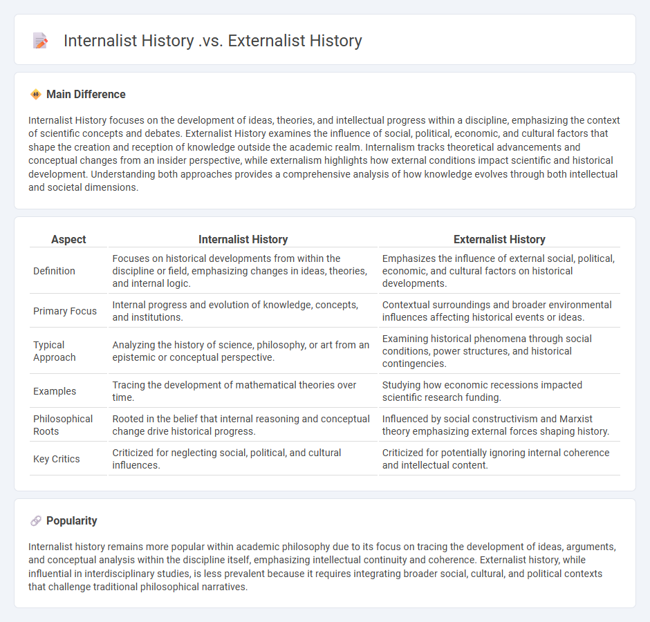 Internalist History vs Externalist History - Understanding the Two Approaches to Historical Analysis
