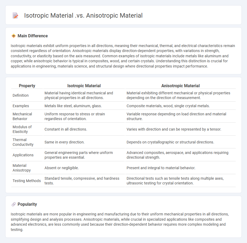Isotropic vs Anisotropic Materials in Engineering - Key Differences in Properties and Applications