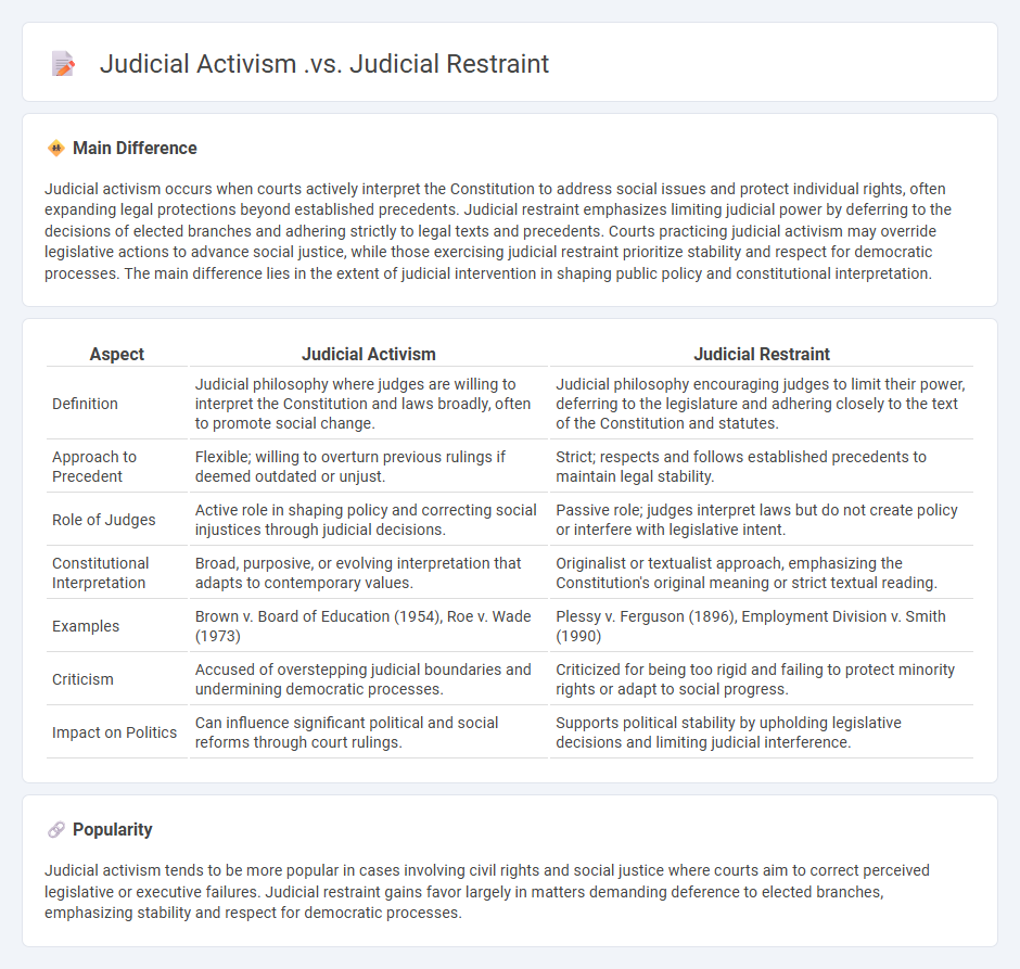 Judicial Activism vs Judicial Restraint - Understanding the Political Implications in Legal Decisions